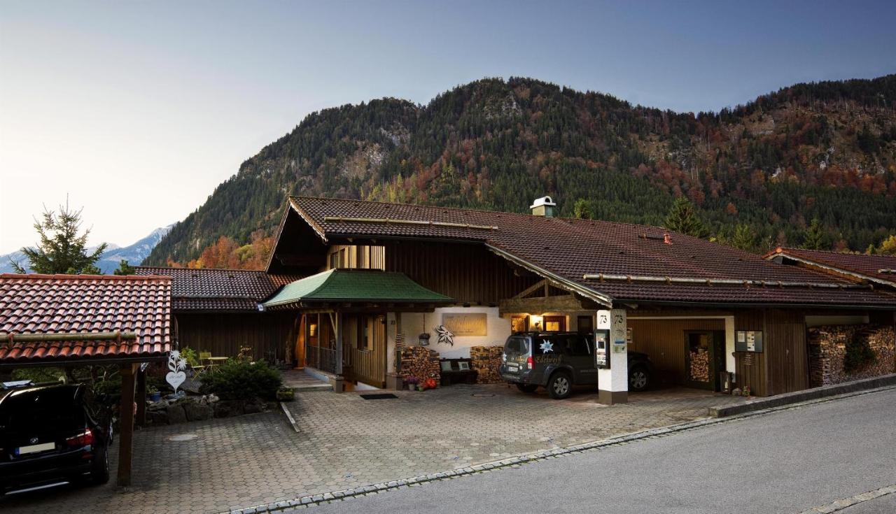 Chalet Edelweiss Daire Pfronten Dış mekan fotoğraf